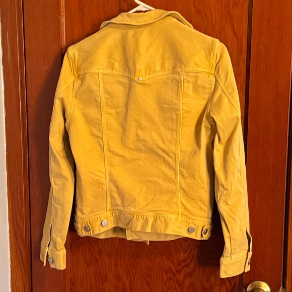 Liverpool Yellow Denim Jacket - Picture 9 of 10